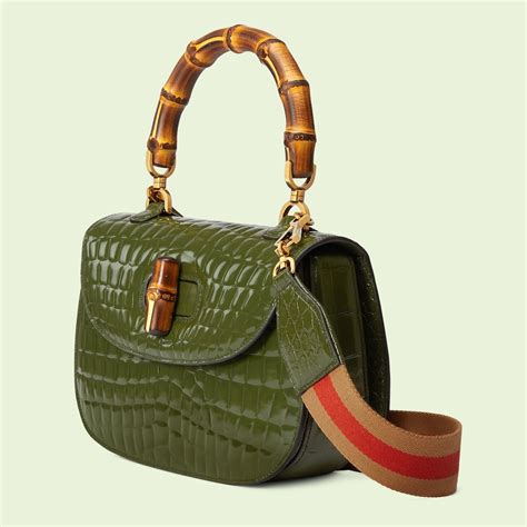 Gucci Bamboo Crocodile 